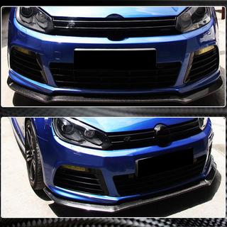Front Bumper Lip V1 for R HB 2010-2013, Carbon photo 3