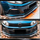 Volkswagen Golf 6 2008-2014 Front Bumper Lip V2 for R HB 2010-2013 Carbon photo 3