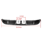 Volkswagen Golf 6 2008-2014 Rear Bumper Diffuser V2 (for Base HB 2010-2013, Carbon) photo 4
