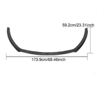 Volkswagen Passat CC 2008-2017 Front Bumper Lip Spoiler (for 2012-2018, Carbon) photo 5