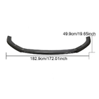 Volkswagen T6 2015-2024 Front Bumper Lip Spoiler (for 2015-2019, Carbon) photo 6