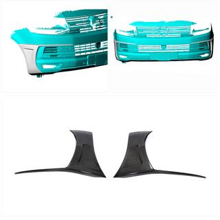 Carbon Front Bumper Covers (for 2015-2019) photo 2