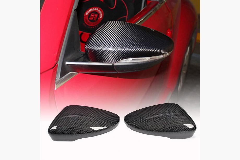 Volkswagen Passat B7 2012-2015 Mirror Covers EU (Carbon) Image