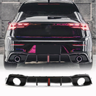 Volkswagen Golf 8 2019- Rear Bumper Diffuser for GTI HB, Carbon photo 1