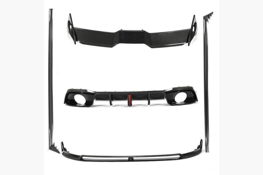 Volkswagen Golf 8 2019- Carbon Body Kit Full Set (for GTI & R EU HB 2019-2024), Carbon Image
