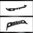 Volkswagen Golf 8 2019- Rear Bumper Diffuser (for GTI HB, Dry Carbon) photo 4