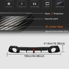 Volkswagen Golf 8 2019- Rear Bumper Diffuser (for GTI HB, Dry Carbon) photo 5