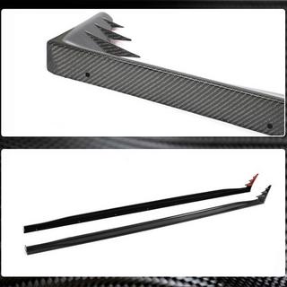 Side Skirts (for GTI / R-Line HB, Carbon) photo 3