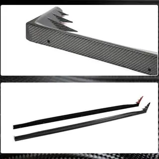 Side Skirts (for GTI / R-Line HB, Carbon) photo 3