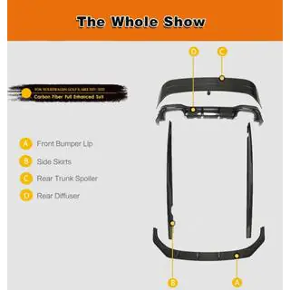 Carbon Body Kit Full Set (for R EU HB 2019-2024), Carbon photo 2