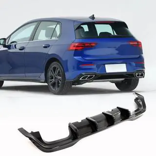 Rear Bumper Diffuser (for R HB, Carbon) photo 1