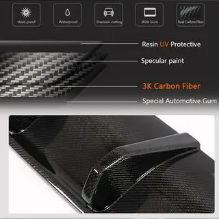 Rear Bumper Diffuser (for R HB, Carbon) photo 4