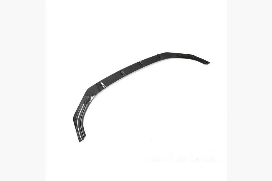 Volkswagen Golf 8 2019- Front Bumper Lip Spoiler (for R HB 2019-2024, Carbon) Photo 4