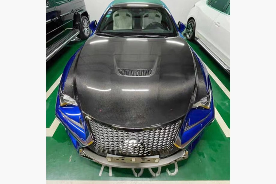 Lexus GS 2011-2020 Hood (for GS F 2015-2020, Carbon) Image
