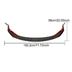 Lexus GS 2011-2020 Front Bumper Lip Spoiler (for GS F 2015-2020, Carbon) photo 6