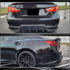 Lexus GS 2011-2020 Rear Bumper Diffuser (for F-Sport 2011-2015, Carbon) photo 5