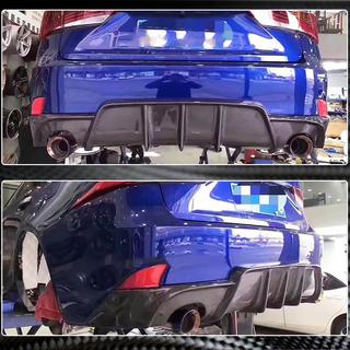 Rear Bumper Diffuser V1 for Base/F-Sport 2013-2016, Carbon Lexus IS 2013- photo 3