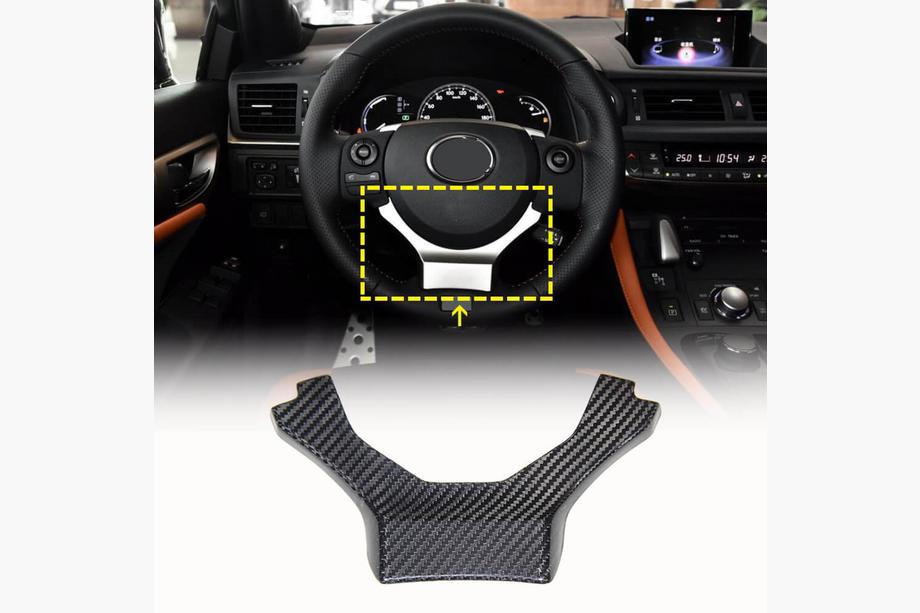 Lexus IS 2013- Steering Wheel Cover Carbon Image
