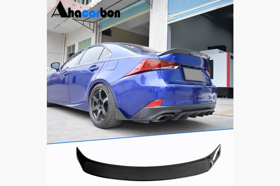 Lexus IS 2013- Spoiler V2 (for 2013-2020, Carbon) Image