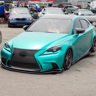 Side Skirts (for Base/F-Sport 2013-2020, Carbon) Lexus IS 2013- photo 1