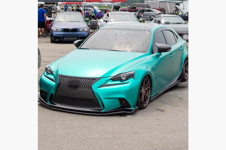 Lexus IS 2013- Side Skirts (for Base/F-Sport 2013-2020, Carbon) Image