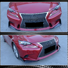 Lexus IS 2013- Front Bumper Flap Covers (for F-Sport 2013-2016, Carbon) photo 3