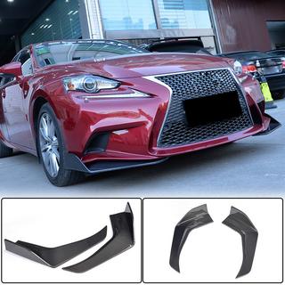 Front Bumper Flap Covers (for F-Sport 2013-2016, Carbon) Lexus IS 2013- photo 1