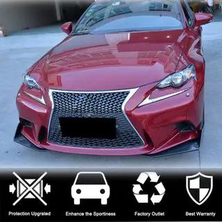 Front Bumper Flap Covers (for F-Sport 2013-2016, Carbon) photo 2