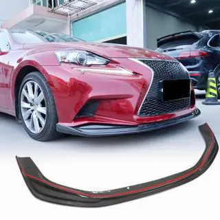 Front Bumper Lip Spoiler (for F-Sport 2013-2016, Carbon) photo 1