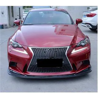 Front Bumper Lip Spoiler (for F-Sport 2013-2016, Carbon) photo 2