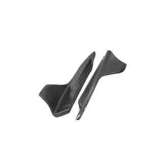 Rear Bumper Flap Cover (for F-Sport Base 2016-2020, Carbon) Lexus IS 2013- photo 2