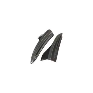 Rear Bumper Flap Cover (for F-Sport Base 2016-2020, Carbon) Lexus IS 2013- photo 4
