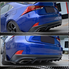 Lexus IS 2013- Rear Bumper Diffuser (for Base/F-Sport 2016-2020, Carbon) photo 1