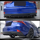Lexus IS 2013- Rear Bumper Diffuser (for Base/F-Sport 2016-2020, Carbon) photo 2