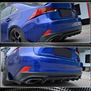 Rear Bumper Diffuser (for Base/F-Sport 2016-2020, Carbon) Lexus IS 2013- photo 1