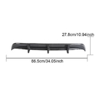 Lexus RC 200t 2014- Rear Bumper Diffuser for RC F 2014-2018, Carbon photo 8