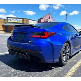 Rear Bumper Diffuser for RC F 2014-2018, Carbon photo 2
