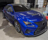 Lexus RC 200t 2014- Side Skirts (for RC F 2014-2018, Carbon) photo 3