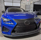 Lexus RC 200t 2014- Front Lip Spoiler (for RC F 2014-2018, Carbon) photo 4