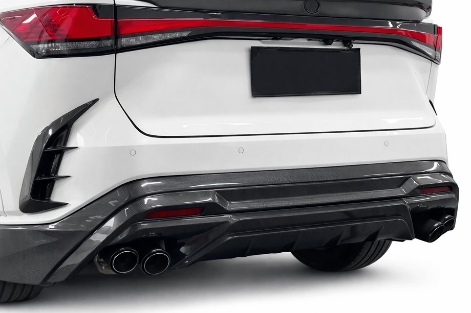 Lexus RX 2022- Carbon Rear Bumper Cover Image