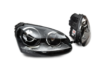 Volkswagen Golf 5 2003-2009 Front headlights with projector lens Black (2 pcs) photo 3