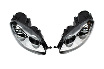 Volkswagen Golf 5 2003-2009 Front headlights with projector lens Black (2 pcs) photo 4