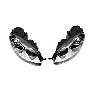 Front headlights with projector lens Black (2 pcs) photo 4