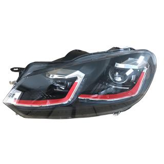 Front Headlights Golf 7 Style Red (2 pcs) Volkswagen Golf 6 2008-2014