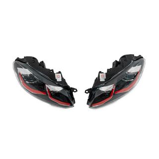 Front headlights Golf 7 Style Red (without control units, 2 pcs) photo 3