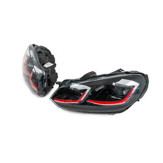 Front headlights Golf 7 Style Red (without control units, 2 pcs) photo 4