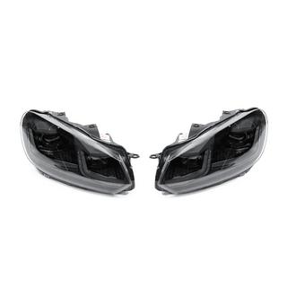 Front Headlights Golf 7 Style Black (2 pcs) Volkswagen Golf 6 2008-2014 photo 1