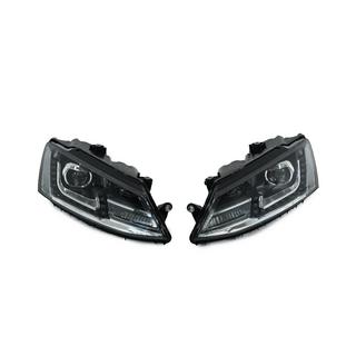 LED Headlights with DRL (2 pcs) Volkswagen Jetta 2011-2018 photo 3