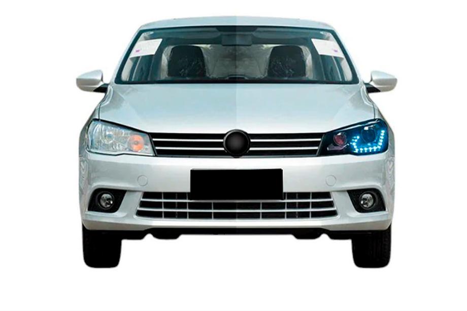 Volkswagen Jetta 2011-2018 LED Headlights with DRL (2 pcs) Image
