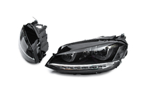 Volkswagen Golf 7/E-Golf 2012-2020 Front Headlights (2012-2017, sequential turn signal, 2 pcs) photo 1